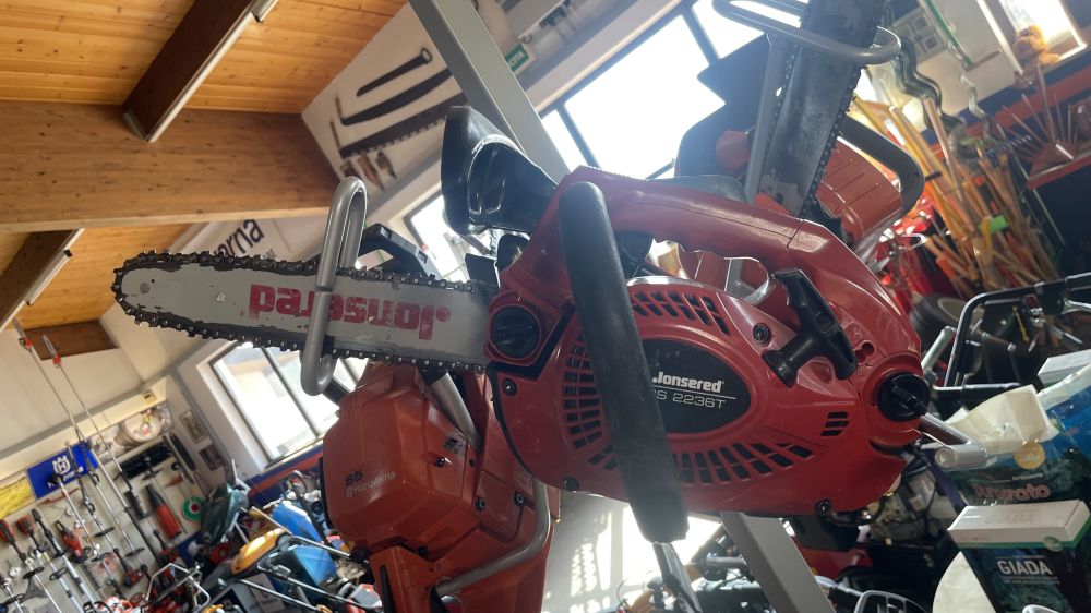 Scheda Articolo: Husqvarna-Jonsred CS 2236T - by Bozzetta Andrea & C. Snc. Cavalese - Val di Fiemme Trentino