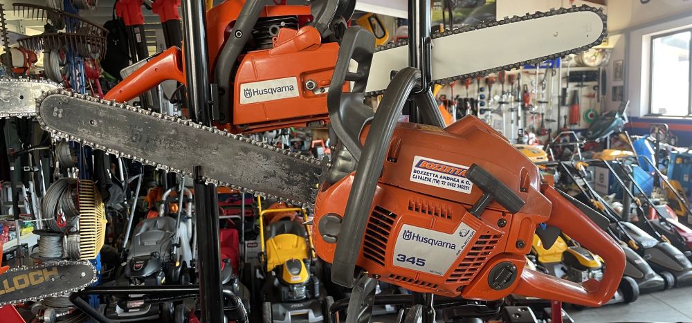 Scheda Articolo: Husqvarna-345 - by Bozzetta Andrea & C. Snc. Cavalese - Val di Fiemme Trentino
