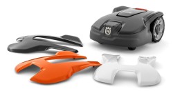 Articolo: Automower-robot-rasaerba - Husqvarna - Cover superiore Bianco-Arancio by www.bozzetta.com Cavalese Trentino